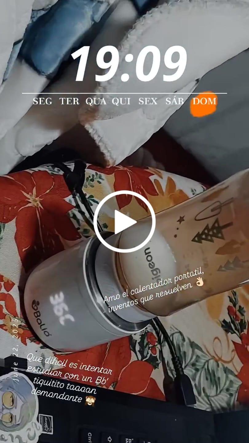 Customer video review of Calentador de mamaderas portátil