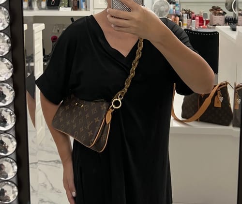 Customer photo review of CHAIN STRAP - Antique Gold