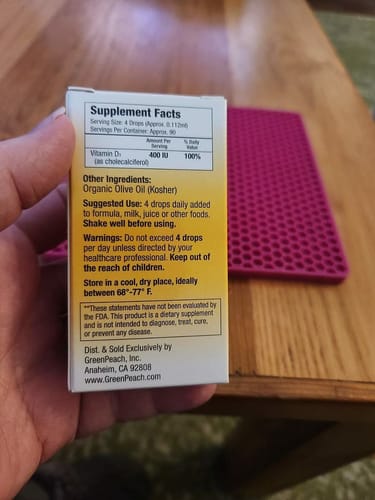 Customer review photo for GreenPeach supplement