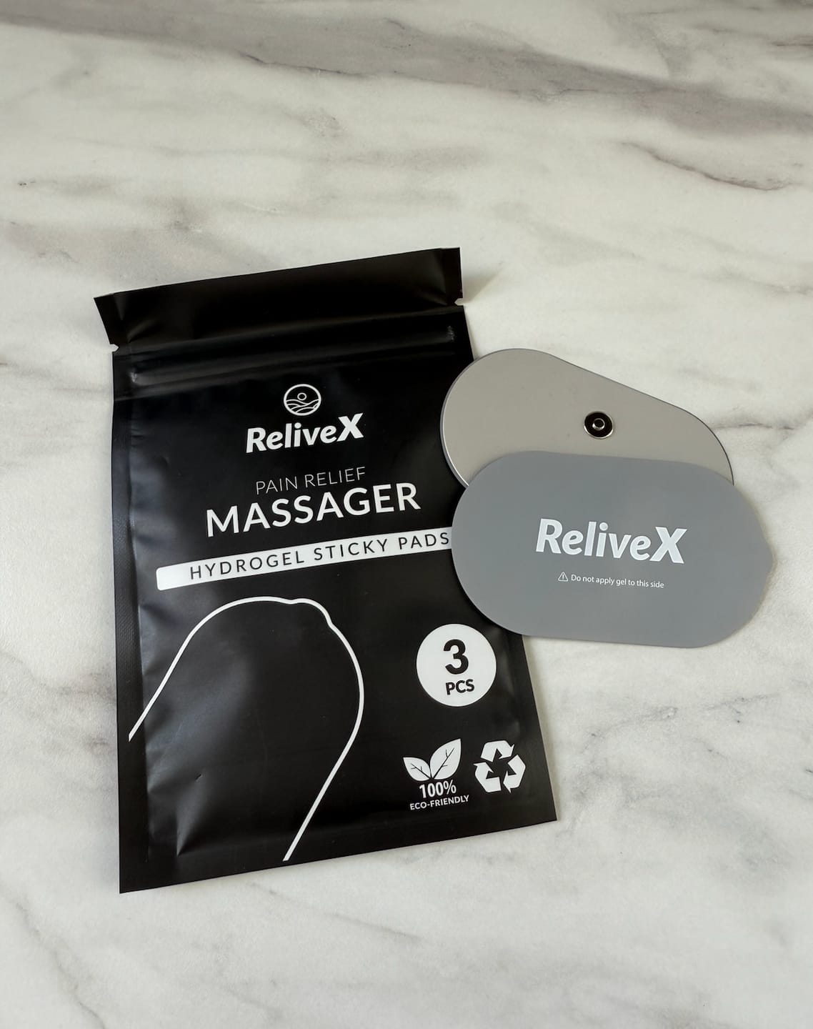 Customer photo review of Zelfklevende Pads - Voor ReliveX™ Massageset
