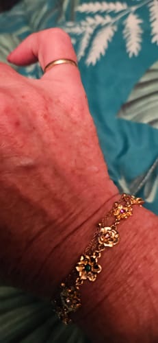 undefined review of Gepersonaliseerde Geboortebloem Armband image 1 out of 1