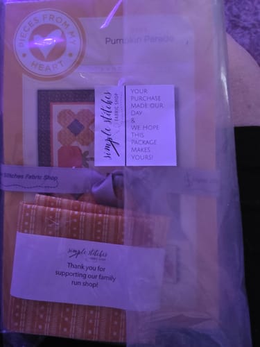 Customer photo review of Pumpkin Parade Runner Kit