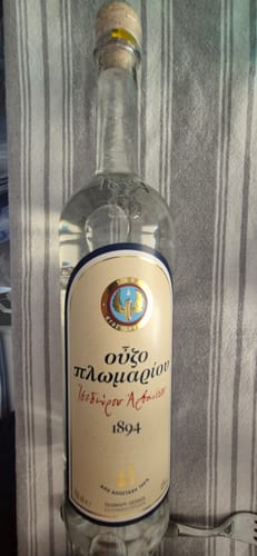 Customer photo review of Ouzo Plomari - 700ml