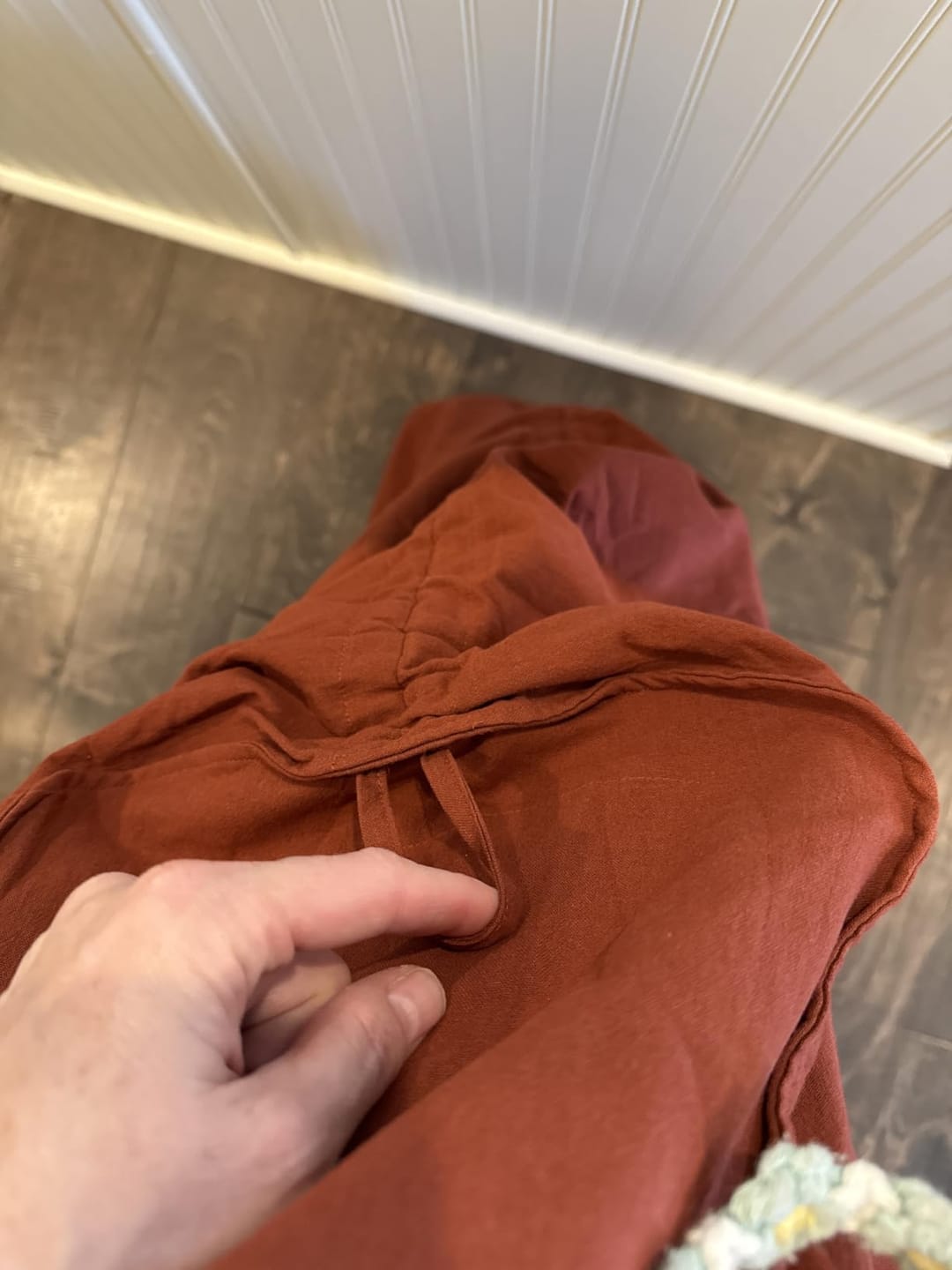 Customer photo review of Maxi Skirt Alaina Rust