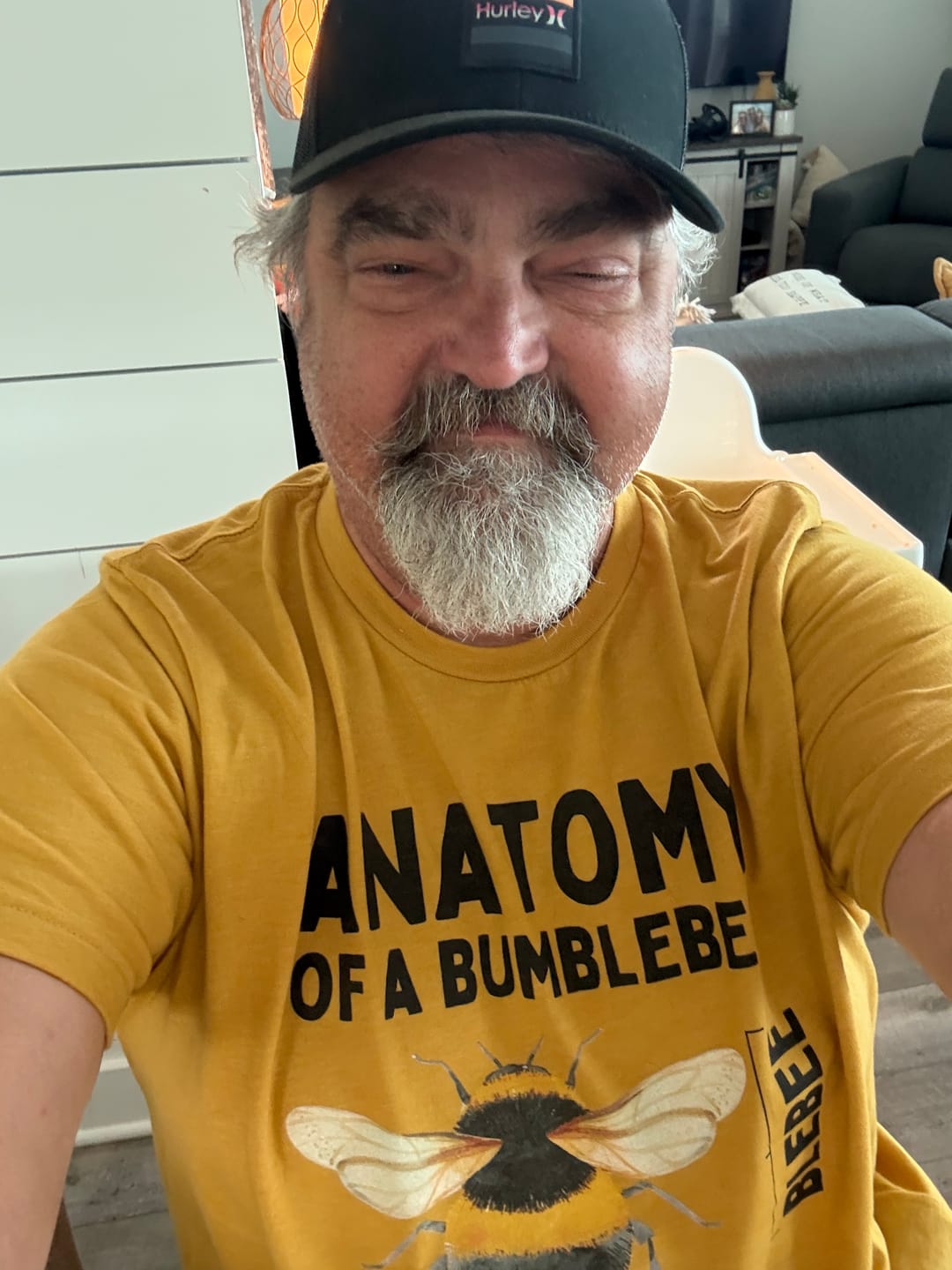 Customer photo review of Bumblebee Anatomy T-Shirt