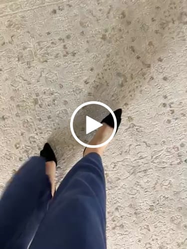 Customer video review of maysale 70 black suede calfskin