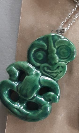 Customer photo review of Abbots Jade Midfire Brushable Glaze