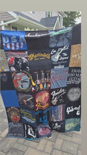undefined review of Premium T Shirt Quilt image 1 out of 1