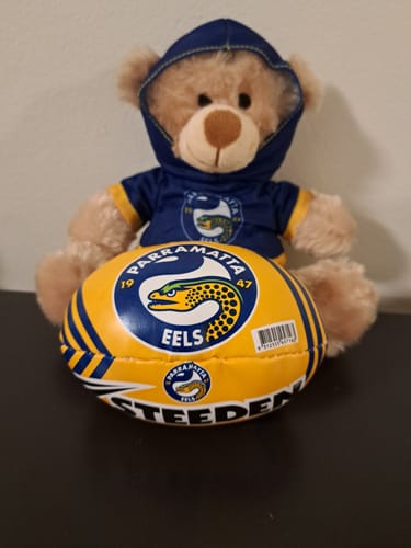 Customer photo review of Parramatta Eels Supporter Teddy Bear