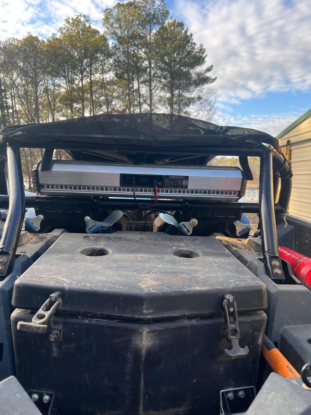 Customer photo review of KEMIMOTO Midnight S80 32" Aluminum 6-Speaker RGB Soundbar Silver
