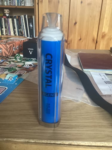 Customer photo review of Crystal Vape Legend 4000 - 2% de nicotine - Puff Jetable / Disposable