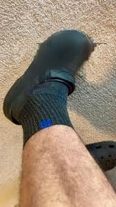 Customer photo review of Bluepacca Alpaca Socks
