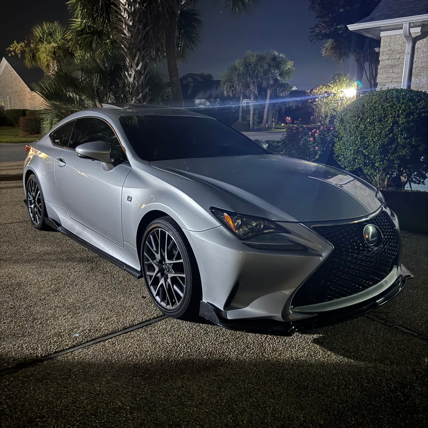 Customer photo review of 2015-Up Lexus RC200t 300 350 Muffler Delete Axle Back Quad Tips Exhaust