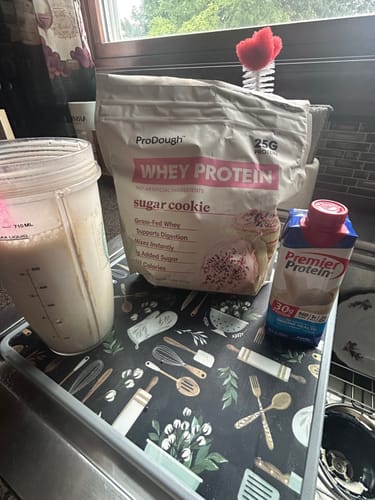 Customer photo review of Gourmet Whey Protein Powders Subscription 20% Saving