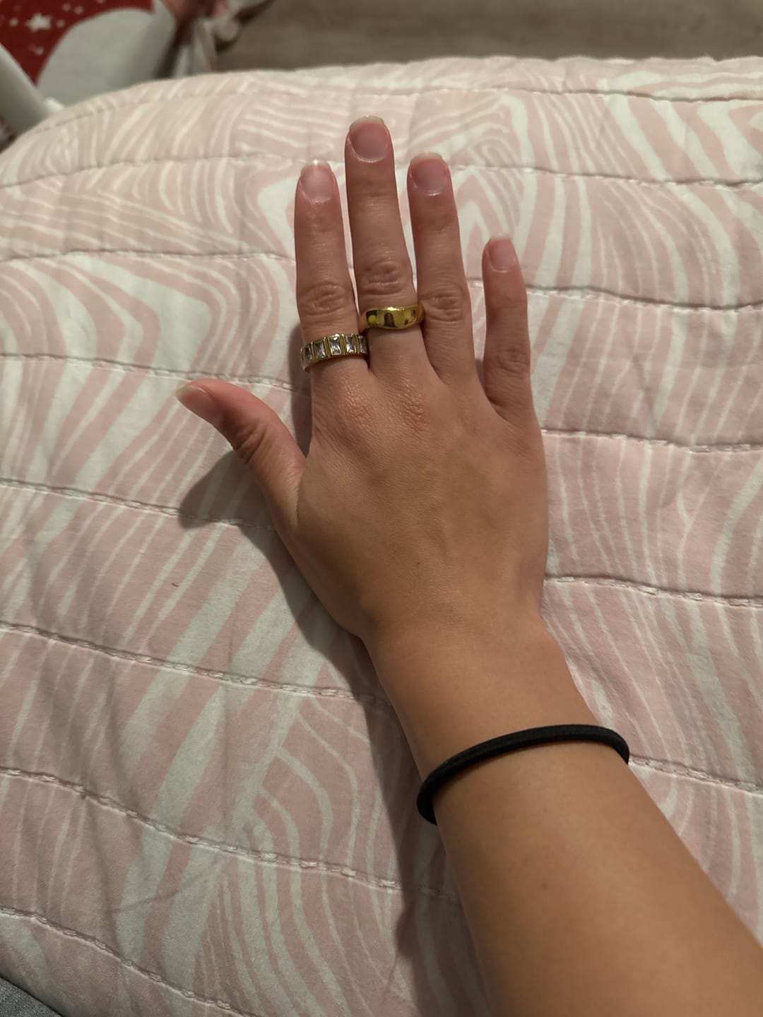 Customer photo review of Chunky Wave Ring