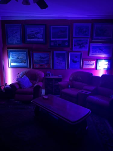 Customer photo review of LITE TOWER - MODERN STYLED LED CORNER LAMP