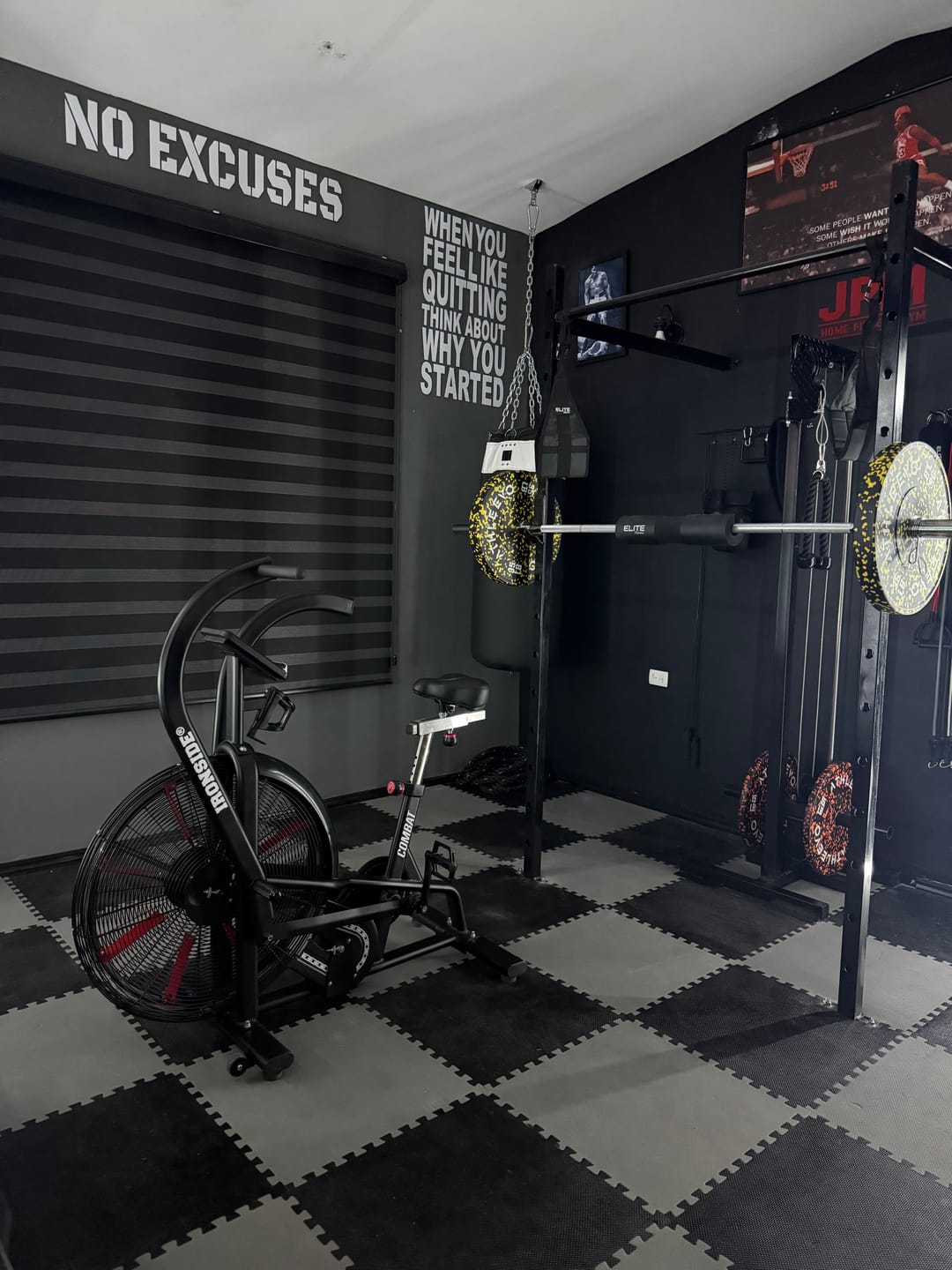 Customer photo review of Air Bike ECHO IRONSIDE Combat