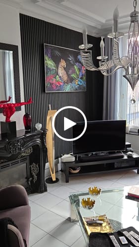 Customer video review of Échantillon | Chêne Noir | Panneau acoustique en bois