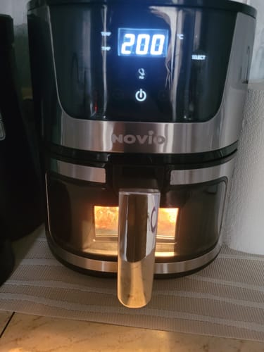 Customer photo review of Air Fryer Novio Grill & Fry