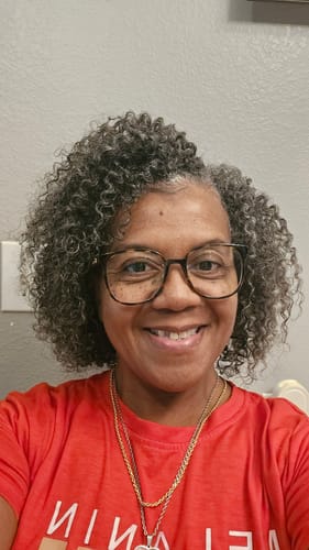 Customer photo review of MY CURL HAIR CARE ESSENTIALS BUNDLE