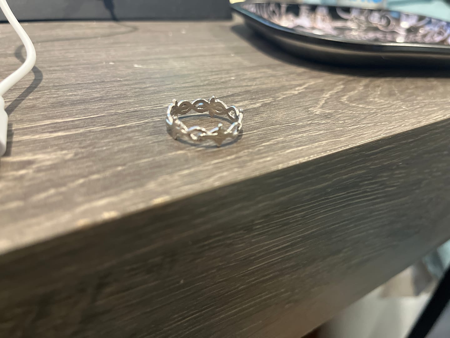 Customer photo review of BARBED WIRE RING