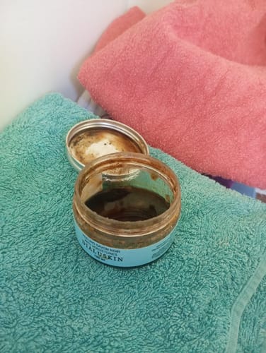 Customer photo review of Peeling savon noir anti vergetures