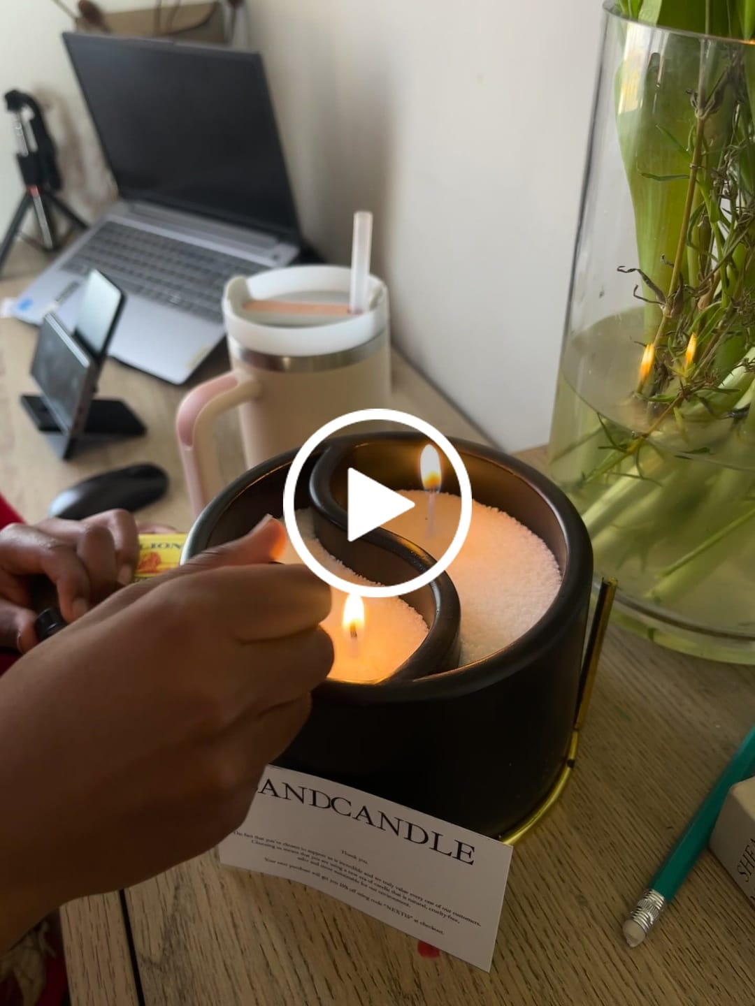 Customer video review of Sand Candle Starter Bundle