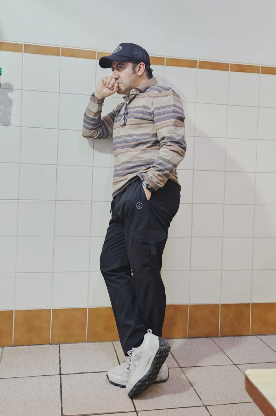 Customer photo review of PANTALON CARGO EXPLORER BLACK