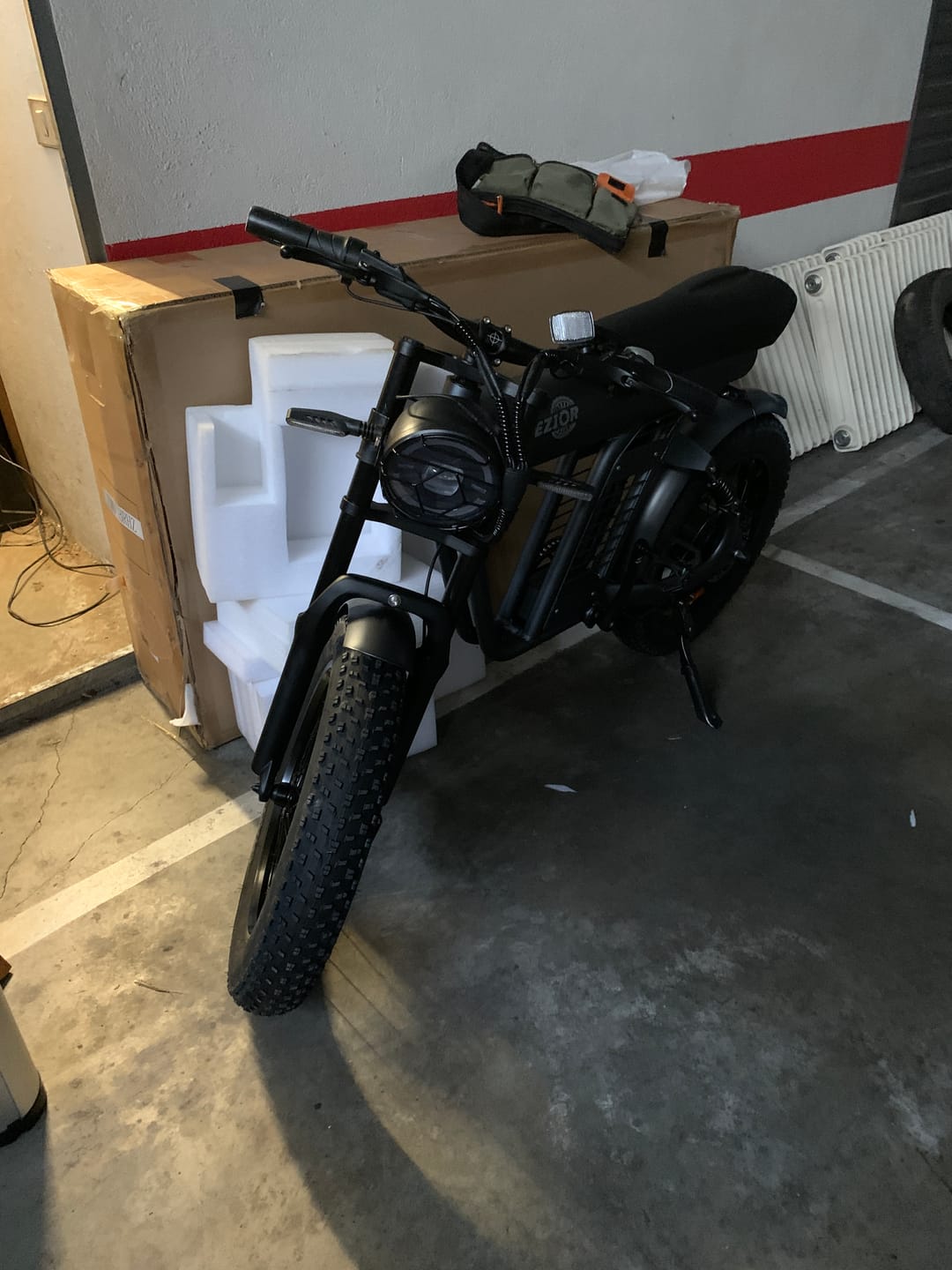 Customer photo review of BEZIOR XF006 1200W Electric Mountain Bike