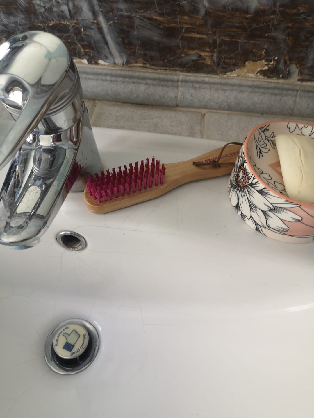Customer photo review of Magic Brush - Spazzola in Legno di Bambù