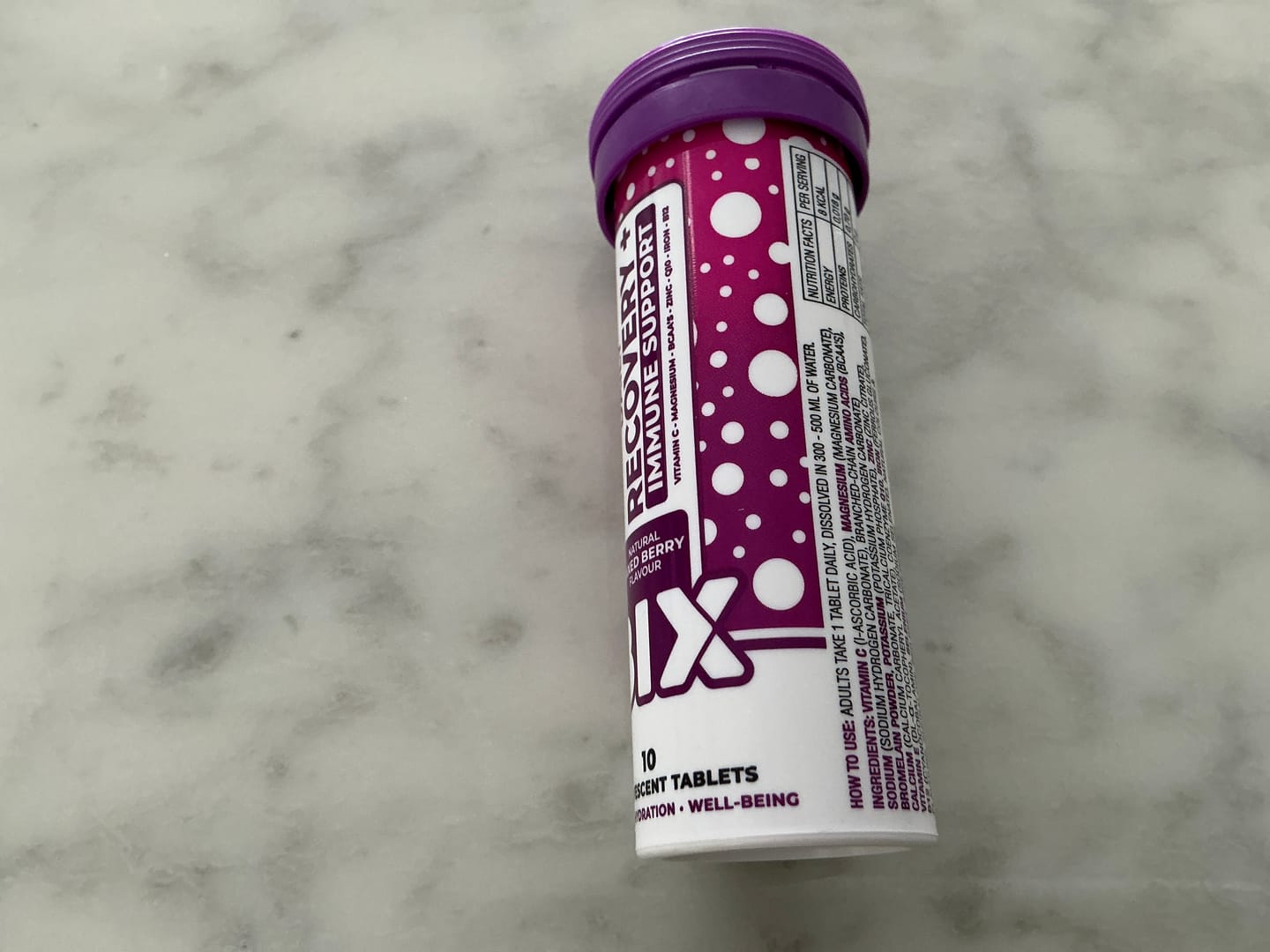 Customer photo review of Bix Daily Recovery Supplement