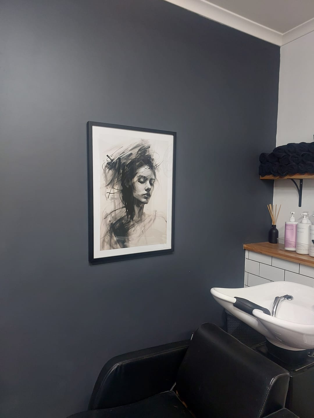 Customer photo review of DRIFTING ART PRINT