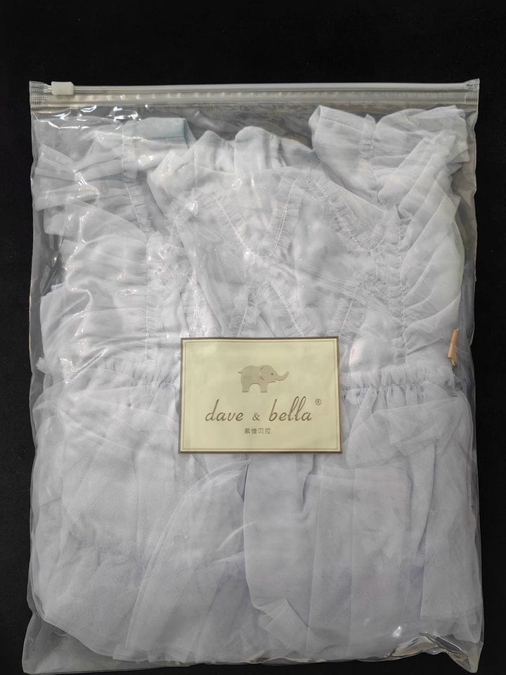 Customer photo review of Dave&Bella Summer Girls Sleeveless Layered Mesh Princess Dress