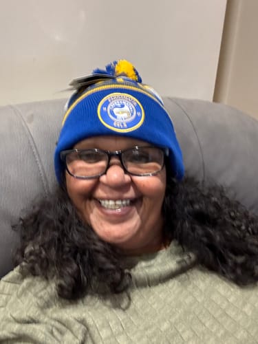 Customer photo review of Parramatta Eels Tundra Beanie