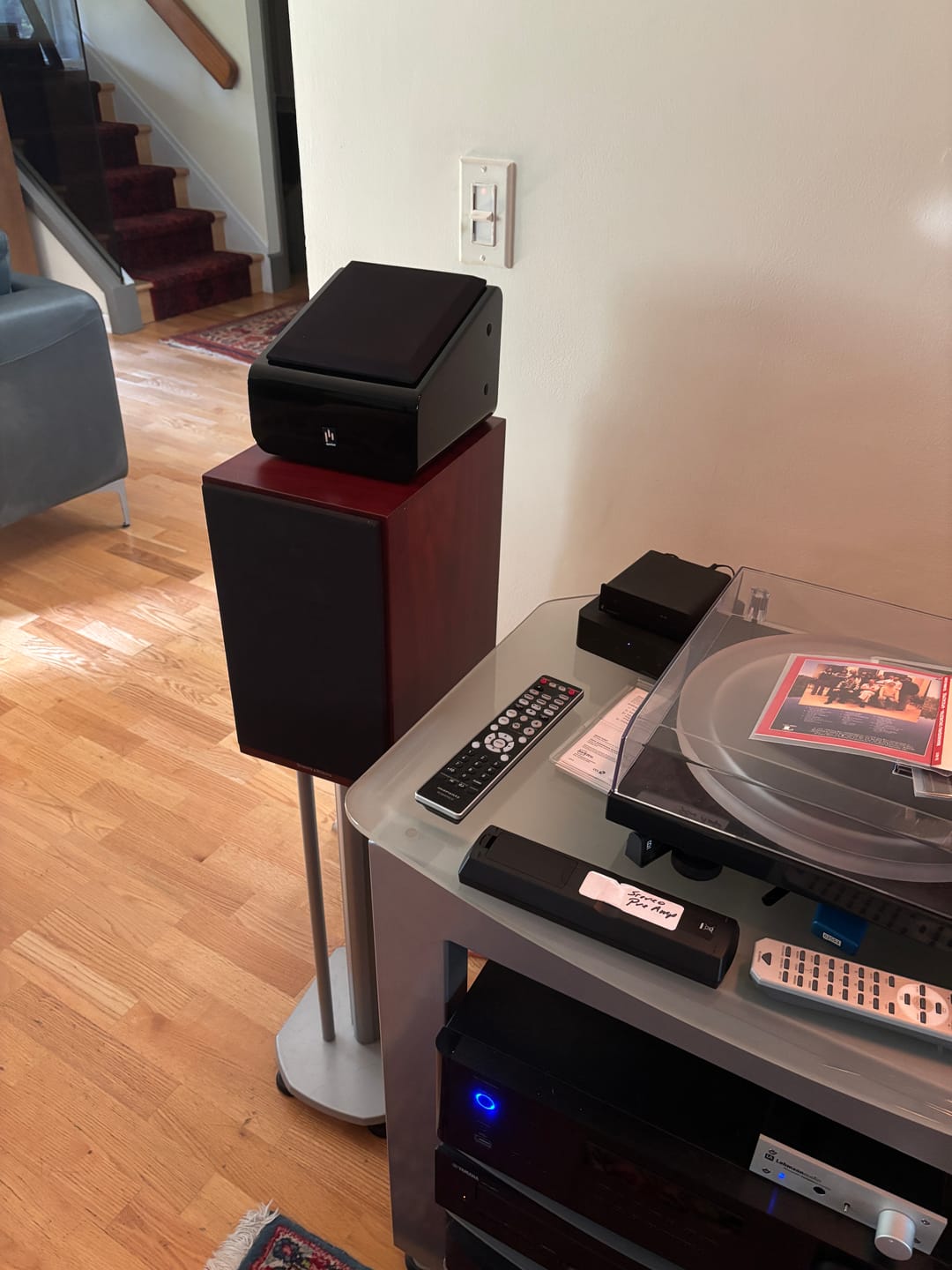 Customer photo review of A5 Atmos 5.25" Immersive Reflective/Height Module Speaker Pair