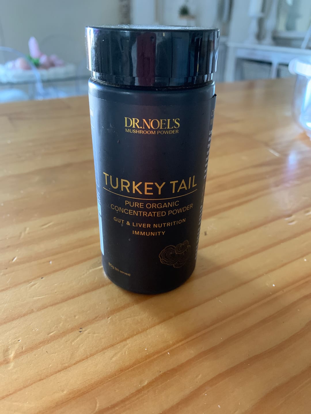 Customer photo review of Organic Turkey Tail Mushroom Extract Powder