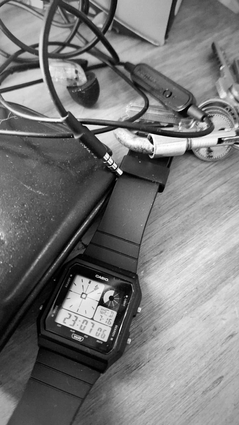 Customer photo review of Reloj Casio Vintage LF-20W-1ADF Twin-Graph Reissue Resina