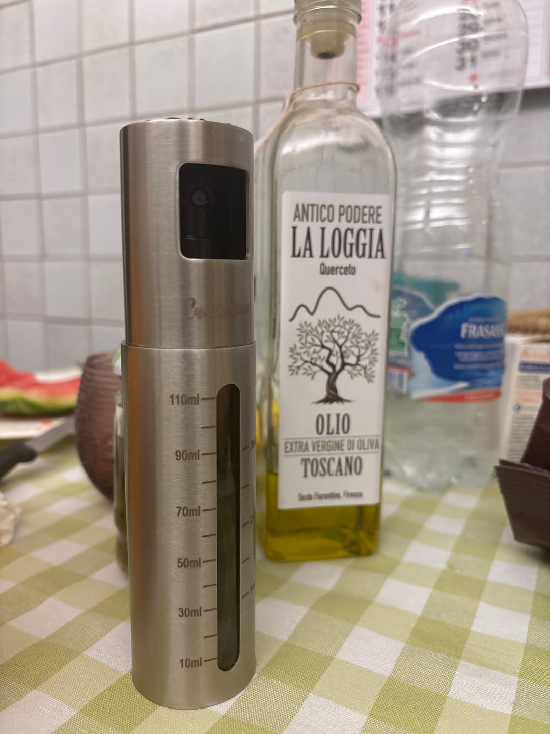 Customer photo review of Spruzzino - L'originale nebulizzatore spray per olio da cucina