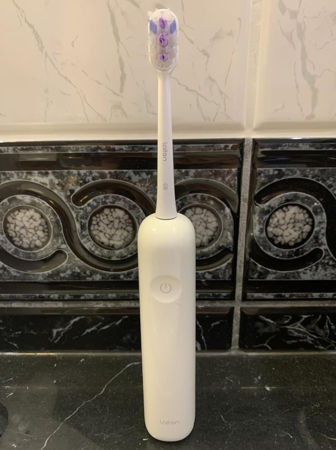 Customer photo review of Laifen Wave Toothbrush Heads