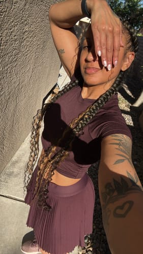 Customer photo review of GLAZE | Dry Oil Blend for Body