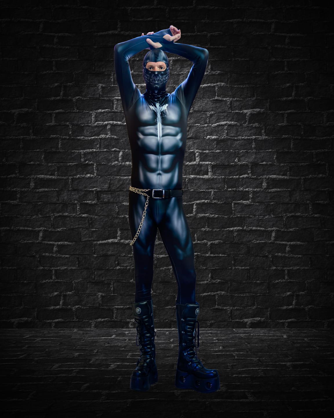 Customer photo review of The Priest Men's Costume