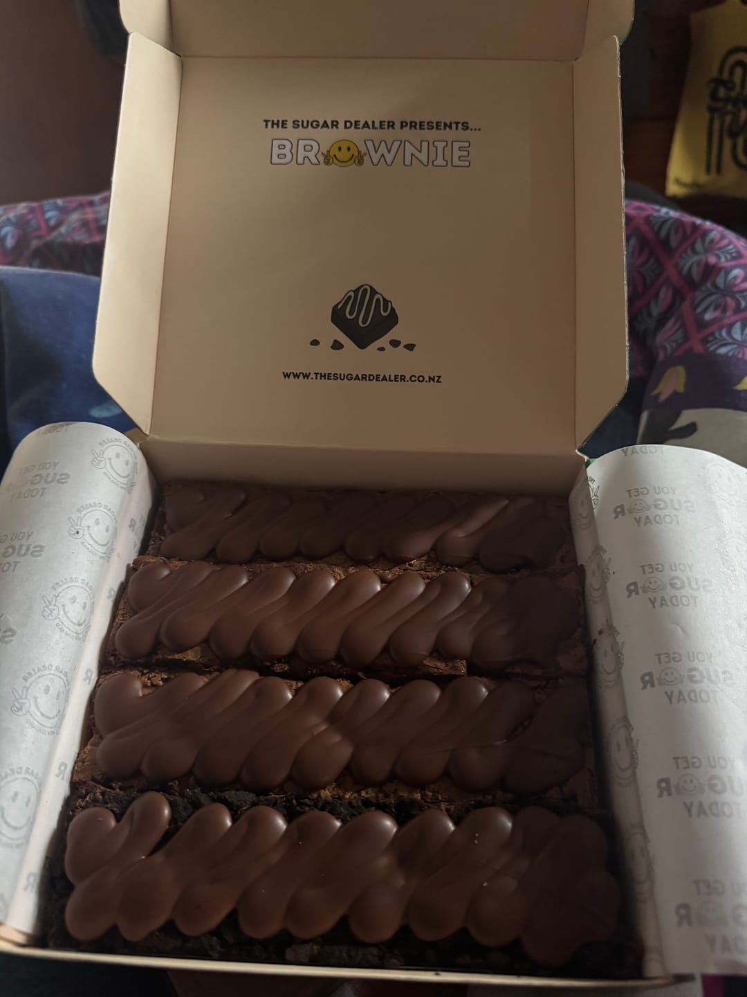 Customer photo review of Almost naked brownie