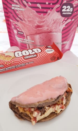 Customer photo review of BOLD WHEY MOUSSE DE MORANGO - SACHÊ (30g)