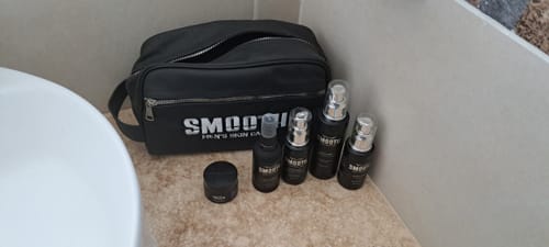 Customer photo review of Kit Definitivo Smooth + Bolsa | Piel Mixta/Grasa/Normal