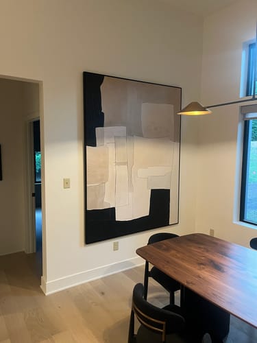 Customer photo review of Modern Abstract Painting #ABAV403
