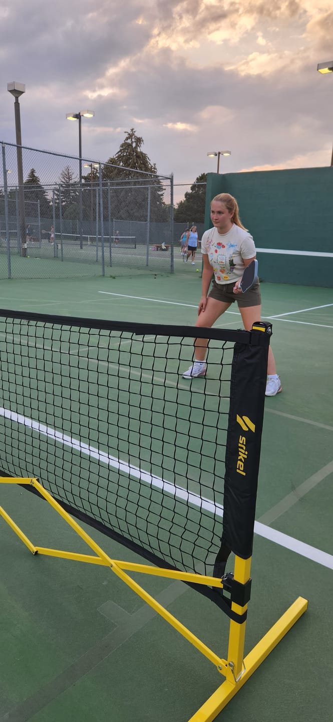 Customer photo review of FlashCourt Portable Pickleball Net