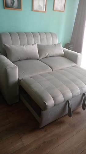 Customer photo review of Sofá cama Nantes