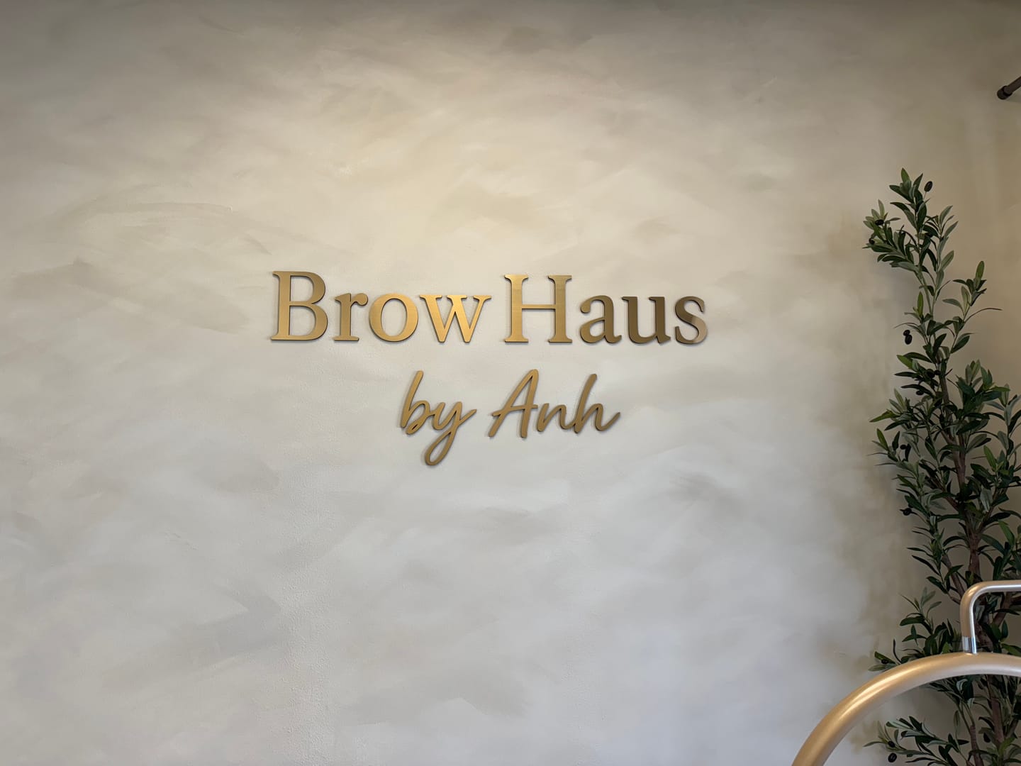 Customer photo review of Custom Wall Mounted Acrylic Cutout 3D Sign (Indoor) (S3)
