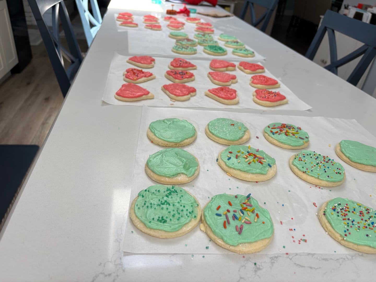 Customer photo review of gfJules Gluten Free Cut-Out Cookie Mix