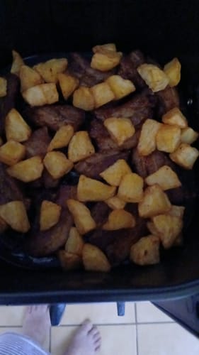 Customer photo review of Air Fryer Novio Grill & Fry